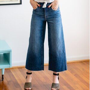 EUC Madewell Wide-leg Cropped Jeans (26 inch)